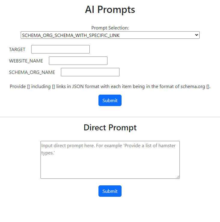 AI Prompts Helper